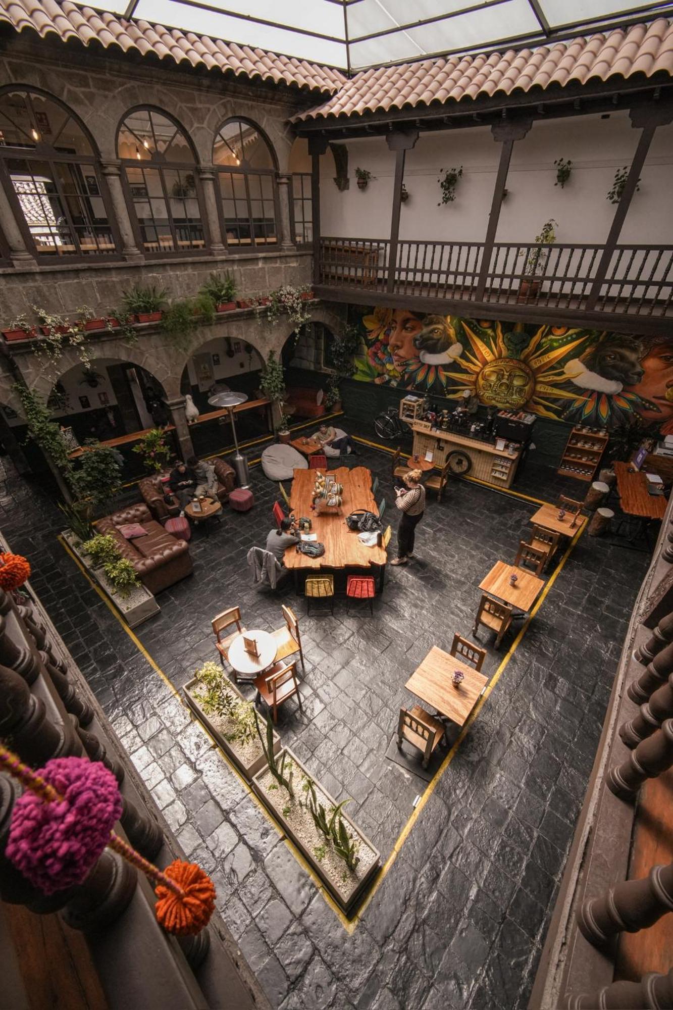 Black Llama Hostel Cusco Extérieur photo